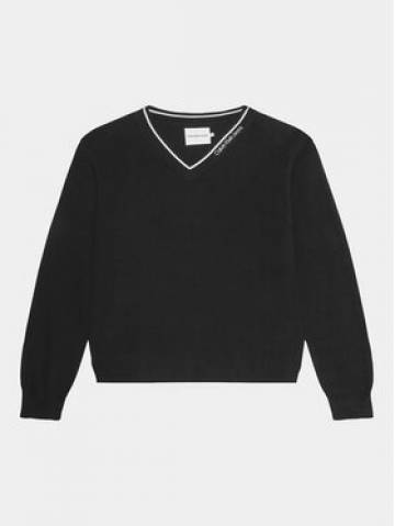 Calvin Klein Jeans Светр Ceremony IB0IB01869 Чорний Relaxed Fit Calvin Klein Jeans Светр Ceremony IB0IB01869 Чорний Relaxed Fit