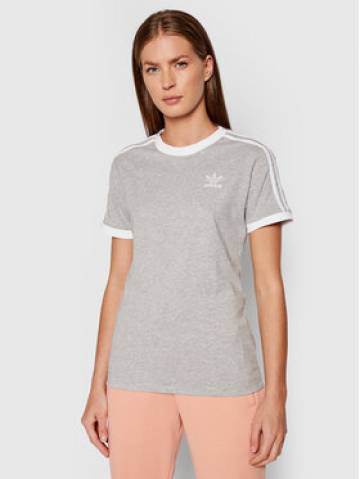 adidas Футболка adicolor Classics 3-Stripes H33576 Сірий Standard Fit adidas Футболка adicolor Classics 3-Stripes H33576 Сірий Standard Fit