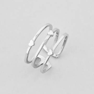 Серебряное кольцо Minimal ВС-568р Серебряное кольцо Minimal ВС-568р