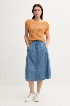 Хлопковый свитер United Colors of Benetton