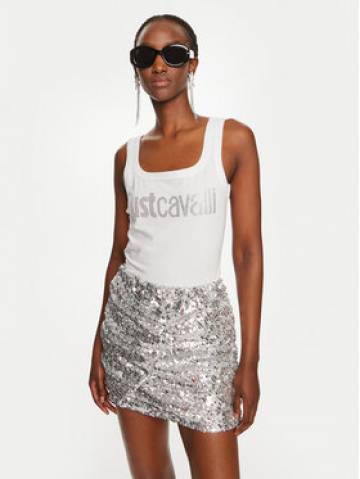 Just Cavalli Топ 76PAME03 Білий Regular Fit Just Cavalli Топ 76PAME03 Білий Regular Fit