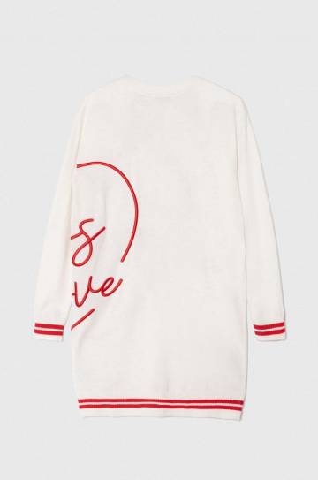 Детское платье Guess цвет белый mini oversize J4YK08 Z3FV0 Детское платье Guess цвет белый mini oversize J4YK08 Z3FV0