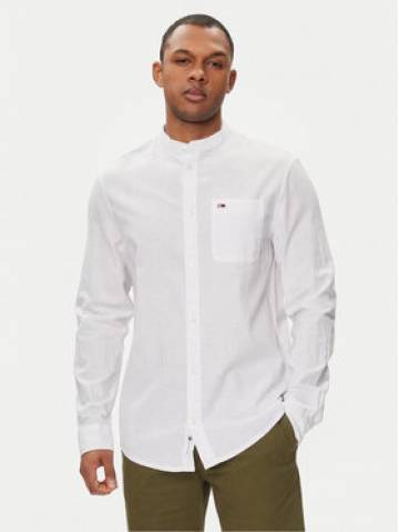 Tommy Jeans Сорочка Mao DM0DM18964 Білий Regular Fit Tommy Jeans Сорочка Mao DM0DM18964 Білий Regular Fit