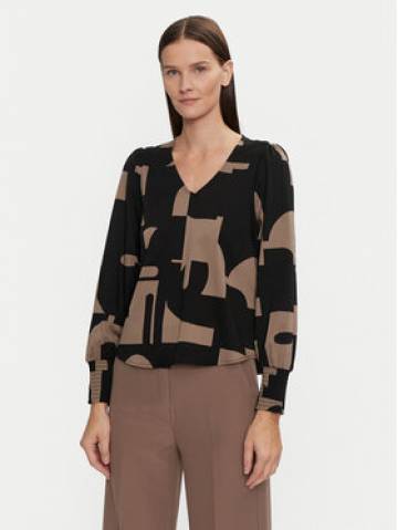 Fransa Блузка Natali 20614110 Коричневий Regular Fit Fransa Блузка Natali 20614110 Коричневий Regular Fit