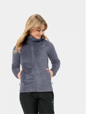 Jack Wolfskin Флісовий реглан Rotwand Hooded Fz 1710742 Cиній Regular Fit Jack Wolfskin Флісовий реглан Rotwand Hooded Fz 1710742 Cиній Regular Fit
