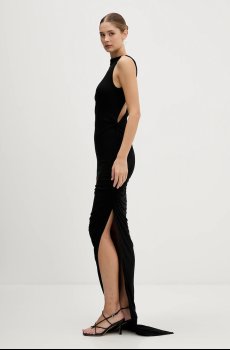 Платье с примесью шерсти Rick Owens Lilies Eva Gown