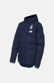 Мужская темно-синяя зимняя куртка FCDK Синий XL New Balance MJ231021NV