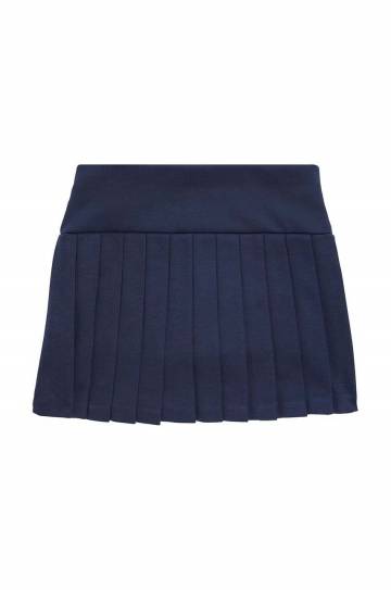 Детская юбка Polo Ralph Lauren цвет синий mini расклешённая 312749584001 Детская юбка Polo Ralph Lauren цвет синий mini расклешённая 312749584001