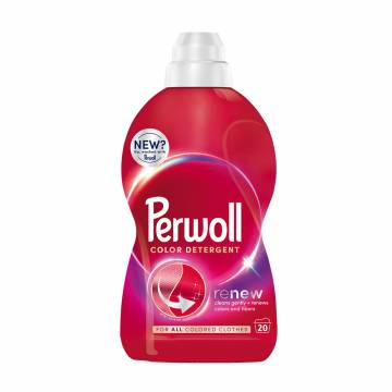 Средство для деликатной стирки Perwoll Renew Color Detergent для цветных вещей, 20 стирок, 1 л Средство для деликатной стирки Perwoll Renew Color Detergent для цветных вещей, 20 стирок, 1 л