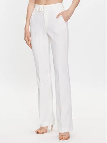 Liu Jo Штани з тканини WA3434 T7896 Білий Regular Fit Liu Jo Штани з тканини WA3434 T7896 Білий Regular Fit