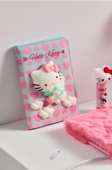 Записник A6 Hello Kitty - рожевий
