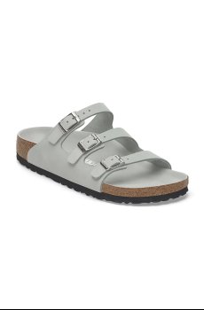 Шлепанцы из нубука Birkenstock Florida HEX