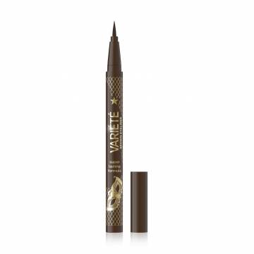 Подводка-фломастер для глаз Eveline Cosmetics Variete Brown, 7 мл Подводка-фломастер для глаз Eveline Cosmetics Variete Brown, 7 мл