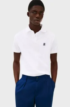 Мужское белое поло IMD REG Белый XL Tommy Hilfiger MW0MW33167