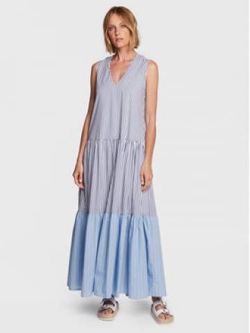 Silvian Heach Літня сукня GPP23359VE Голубий Loose Fit Silvian Heach Літня сукня GPP23359VE Голубий Loose Fit