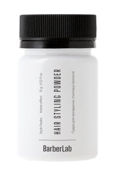 Пудра для укладки и стилизации волос BarberLab Style Peaks с матовым эффектом, 15 г