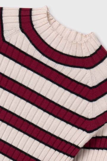 Детский свитер Mayoral цвет красный лёгкий 7001