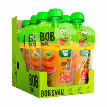 Смузи Bob Snail Хурма-розовая гуава, 10*120 г Смузи Bob Snail Хурма-розовая гуава, 10*120 г