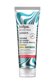 Гель-паста для умывания Tolpa Dermo Face Sebio+ Face Wash Gel 3 цвета, 100 мл