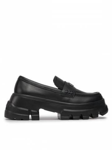 Tommy Jeans Лофери Tjw Chunky Loafer EN0EN02504 Чорний Tommy Jeans Лофери Tjw Chunky Loafer EN0EN02504 Чорний