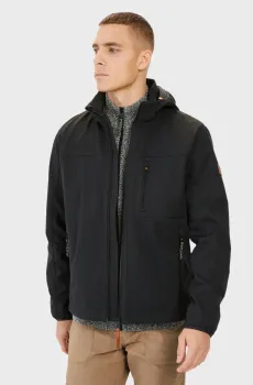 Мужская черная куртка Черный 48 Camel Active 430120-9N61-88