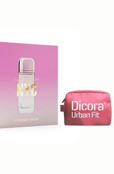 Парфюмированный набор женский Dicora Urban Fit NYC (туалетная вода, 150 мл + косметичка)
