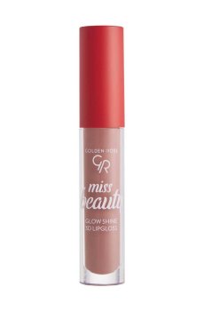 Кремовый блеск для губ Golden Rose Miss Beauty Glow Shine 3D Lipgloss 01 Nude Chic, 4.5 мл