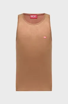 Мужская коричневая майка T-LIFTY-R1 Коричневый S Diesel A16196 0QLAC