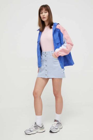 Джинсовая юбка Tommy Jeans mini карандаш Джинсовая юбка Tommy Jeans mini карандаш