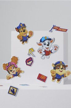 Набір настінних наліпок PAW Patrol - різнобарвний