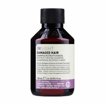 Восстанавливающий шампунь Insight Damaged Hair Restructurizing Shampoo для поврежденных волос, 100 мл Восстанавливающий шампунь Insight Damaged Hair Restructurizing Shampoo для поврежденных волос, 100 мл