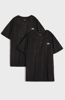Спортивні футболки 2 упаковки - чорний