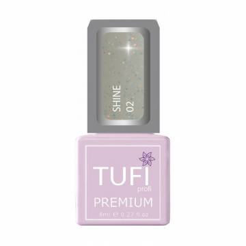 Гель-лак для ногтей Tufi Profi Premium Shine 02 Диана, 8 мл Гель-лак для ногтей Tufi Profi Premium Shine 02 Диана, 8 мл