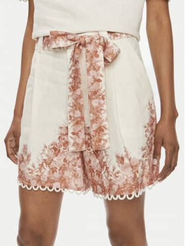 TWINSET Шорти з тканини 241TT2403 Écru Loose Fit TWINSET Шорти з тканини 241TT2403 Écru Loose Fit