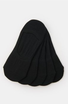 Короткі шкарпетки, 5 пар - чорний