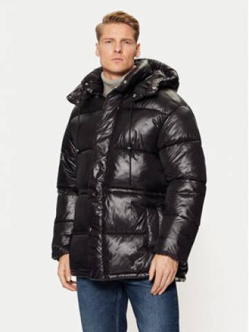 Jack&Jones Пуховик Green Point 12268209 Чорний Loose Fit Jack&Jones Пуховик Green Point 12268209 Чорний Loose Fit
