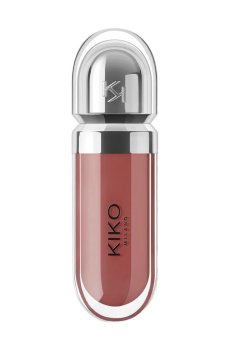 Смягчающий блеск для губ Kiko Milano 3D Hydra Lipgloss 21 Brun Rose, 6.5 мл