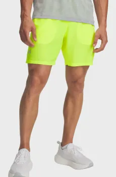 Мужские желтые шорты UA LAUNCH 7 SHORTS Желтый S Under Armour 1382620-731