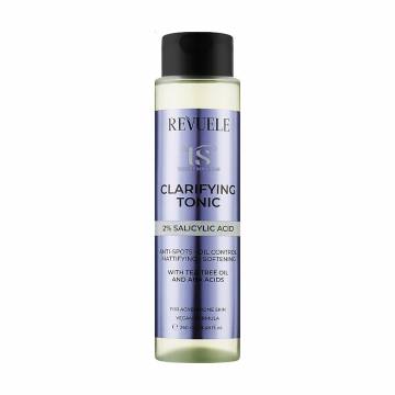 Очищающий тоник для лица Revuele Target Solution Clarifying Tonic 2% Salicylic Acid, с салициловой кислотой 2%, 250 мл Очищающий тоник для лица Revuele Target Solution Clarifying Tonic 2% Salicylic Acid, с салициловой кислотой 2%, 250 мл