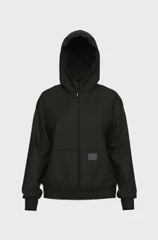 Женское черное худи BRUSHED F/Z JACKET AS Черный M Arena 012477-500