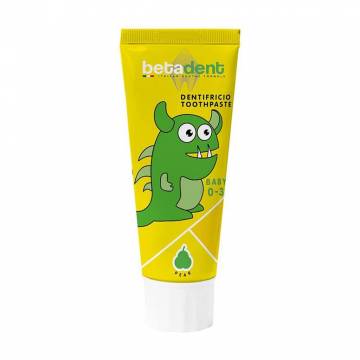 Детская зубная паста Betadent Dentifricio Kids Toothpaste с рождения, со вкусом груши, 75 мл Детская зубная паста Betadent Dentifricio Kids Toothpaste с рождения, со вкусом груши, 75 мл