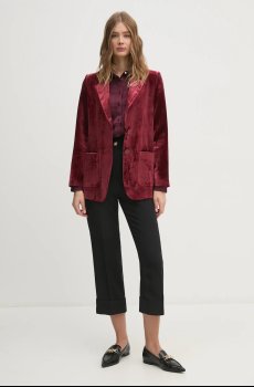 Пиджак из велюра Sisley