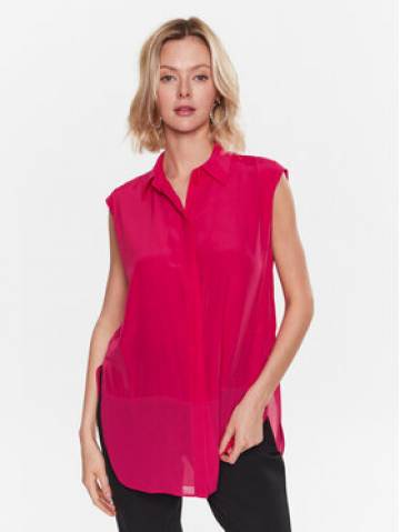 Sisley Блузка 5PCZLQ04O Рожевий Regular Fit Sisley Блузка 5PCZLQ04O Рожевий Regular Fit