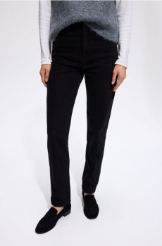 Reserved - Джинси mom fit slim long leg - чорний - 268KS-99J