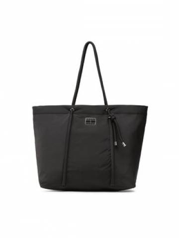Tommy Jeans Сумка Tjw Beach Summer Tote AW0AW14583 Чорний Tommy Jeans Сумка Tjw Beach Summer Tote AW0AW14583 Чорний
