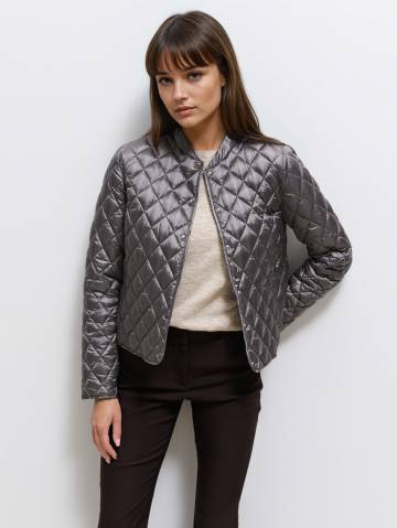 Mohito - Стьобана куртка - сірий - 36