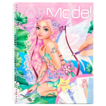 Книжка для розфарбовування Top Model Фентезі модель (0412147) Книжка для розфарбовування Top Model Фентезі модель (0412147)
