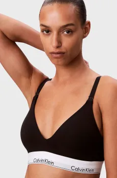 Женский черный бюстгальтер LIGHTLY Черный XS Calvin Klein LV00QF8506