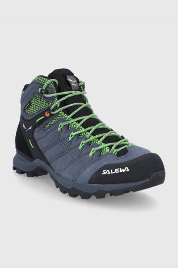 Ботинки Salewa Alp Mate Mid мужские цвет синий с утеплением Ботинки Salewa Alp Mate Mid мужские цвет синий с утеплением