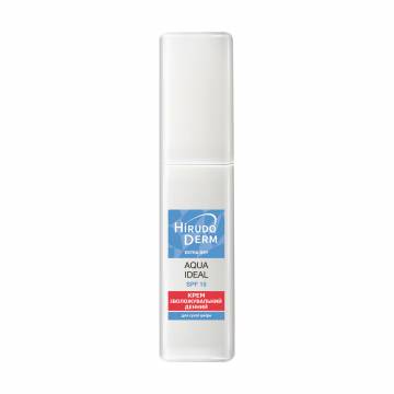 Увлажняющий дневной крем для лица Hirudo Derm Extra Dry Aqua Ideal, SPF 15, 50 мл